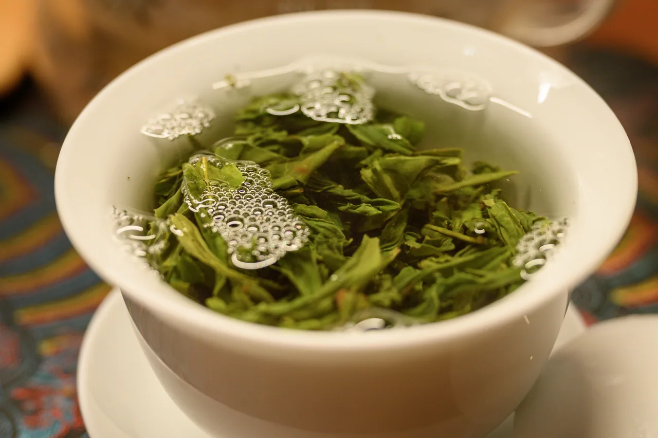 花与茶