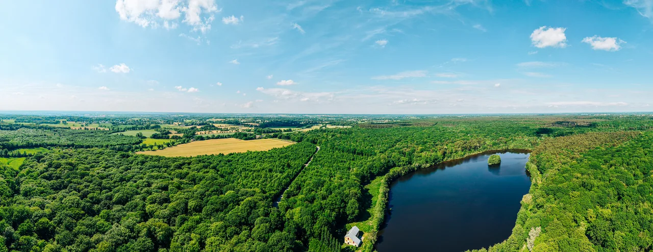 布列塔尼的林与湖 · 布列塔尼