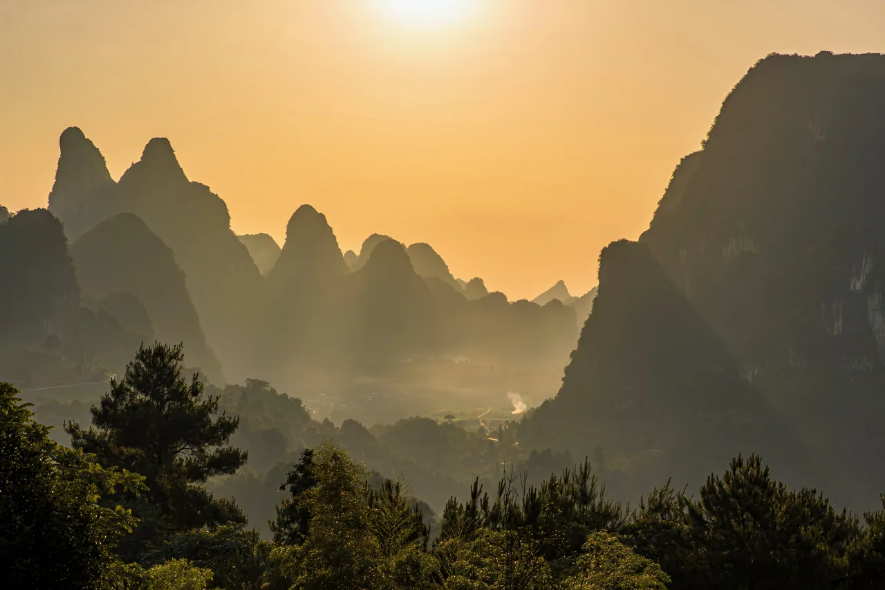阳朔 · 武功山 · 桂林 · 阳朔